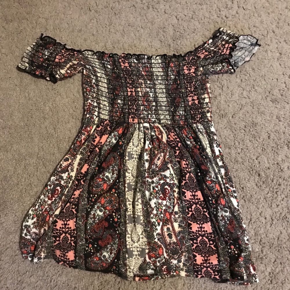 LA Hearts Smocked tube top